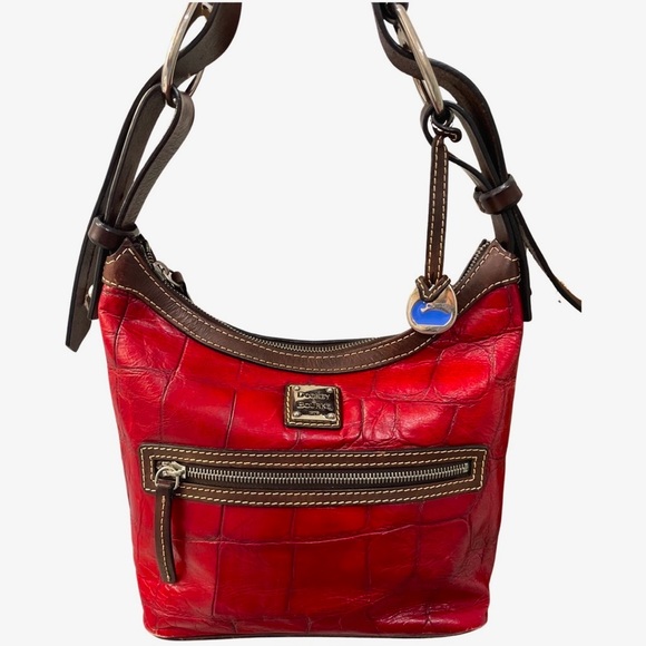 Dooney & Bourke Handbags - Vintage Dooney and Bourke Red Handbag